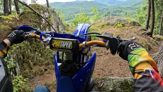 Almost Dropped My Bike Over A Cliff 2024 Yamaha Yz250 [upl. by Harvie]