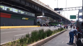 Así es ALREDEDOR del METRO MIXCOAC  Av Revolución y puestos de los alrededores [upl. by Harshman]