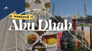 a weekend in Abu Dhabi  UAE vlog series [upl. by Slade]