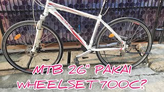 MTB 26 Pakai Wheelset 700C [upl. by Suravaj]