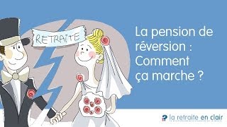 Retraite  la pension de réversion comment ça marche [upl. by Nalyt416]