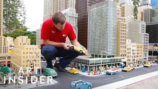 Mini Versions Of Cities Made Out Of Legos  Art Insider [upl. by Odnomyar699]