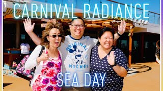 CARNIVAL RADIANCE  Sea Day Eat Day [upl. by Messere]