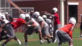 Campbell Football  First Practice  Fall 2016 [upl. by Vish]