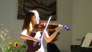 Julie Bertollet  Wieniawski Violin Concerto n°2 [upl. by Nahtnoj]