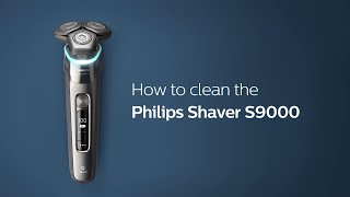 How to clean the Philips shaver S9000 [upl. by Niarfe46]