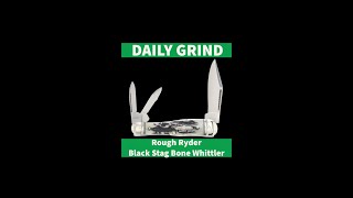 Rough Ryder Black Stag Bone Whittler [upl. by Farland]