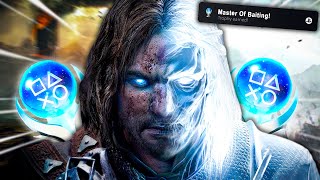 The Shadow Of Mordor Platinum Trophy Is Peak Gaming At Its Finest [upl. by Noitsuj]