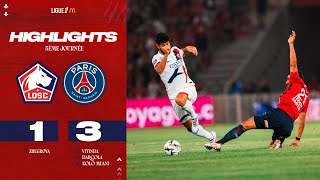 HIGHLIGHTS 2425 I LOSC  Paris SaintGermain 13 Ligue 1 journée 3 😓❌ [upl. by Parthena]