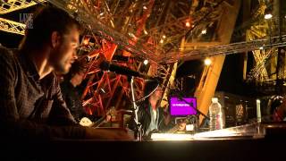 Johnny Hallyday  LiveHome  Tour Eiffel  Part 3  La musique que jaime Autoportrait [upl. by Issiah]