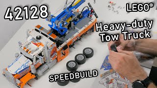 LEGO 42128 Speedbuild  LEGO Heavyduty Tow Truck  Speed Build 42128 LEGO Technic 2021 [upl. by Aihsyak]