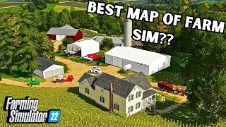 Is This The Best Map In Farm Sim MRG MAPPING  Farming Simulator 22 [upl. by Menard]