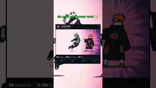 Six path pain power reavel🤯 top naruto short viralvideo [upl. by Sitra23]