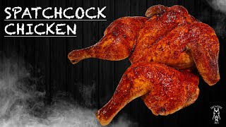 Whole Chicken In Oven  Spatchcock Chicken Recipe [upl. by Benioff]