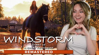 NEW STUNNING HORSE GAME Windstorm Remastered  Pinehaven [upl. by Eanahc]