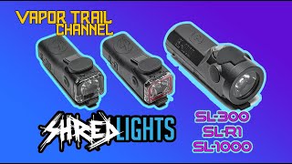 ShredLights Detailed Review SLR1 SL300 And SL1000  Ultimate Action Lights [upl. by Chandos]