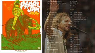 Pearl Jam  Boston 05252006  Full Live Show  TD Garden [upl. by Hertzfeld]