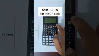 How to get the graph of a equation from QR code in Scientific Calculator Casio FX 991 EX [upl. by Sheffy867]