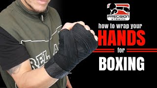 How to Wrap Your Hands for Boxing  Protect Your Hands for the Long Run [upl. by Eydnarb]