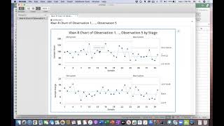 Minitab Control Charts with Multiple Stages [upl. by Amitarp]