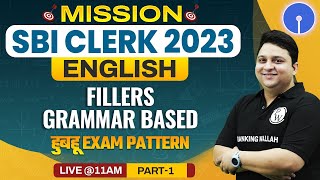 SBI Clerk 2023  Fillers in English  Fillers Grammar Based  SBI Clerk English  By Anubhav Sir [upl. by Noivaz776]