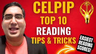 10 BEST CELPIP READING Tips and Tricks  Summarized Score 10 Easily [upl. by Otinauj321]