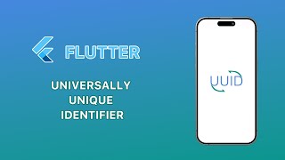 Flutter Tutorial  Unique Identifier Generator UUID Package [upl. by Sokcin540]