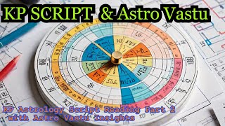 KP Astrology Script Reading Part 2 with Astro Vastu Insights  StepbyStep on Astrosage [upl. by Nosak]