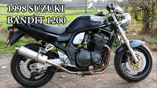 Motorcycle Review  1998 Suzuki Bandit GSF 1200  Big Beefy Ugly and Fun [upl. by Aicercal]