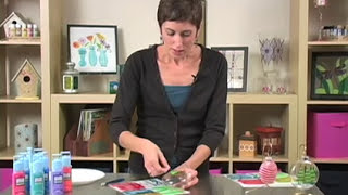 Gallery Glass Ornament Tutorial with Candie Cooper [upl. by Leahcimnoj]