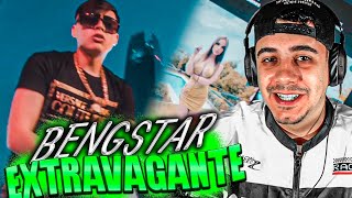 REACCIÓN BenGstar  Extravagante Official Video Se Me Peló Por Insta ⭐️LA NUEVA ESTRELLA⭐️ [upl. by Annoyed]