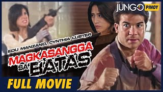 Magkasangga sa Batas  Edu Manzano Cynthia Luster  Full Tagalog Action Movie [upl. by Denie915]