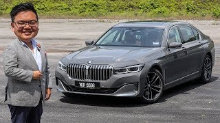 FIRST DRIVE 2019 G12 BMW 7Series facelift Malaysian review  740Le745Le RM594800 [upl. by Micco]