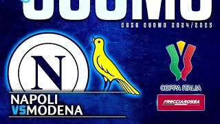 LIVE NAPOLI  MODENA 43 DCR  COPPA ITALIA FRECCIAROSSA [upl. by Bendite297]