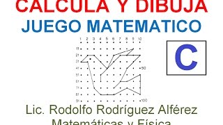 C CALCULAR Y DIBUJAR JUEGO MATEMATICO [upl. by Port]