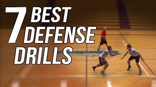 The 7 Best Defense Drills For Basketball  From Top Defensive Expert [upl. by Eesyak173]