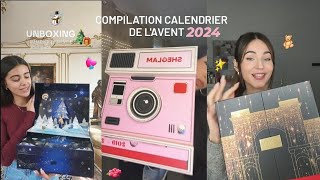 compilation calendrier de lAvent 2024  ❄🤍 [upl. by Fanya]