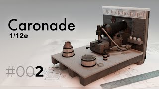 La caronade en 3D Final [upl. by Llennor]