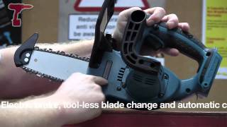 Makita BUC122 18V 14in115mm LXT Chainsaw [upl. by Misty]