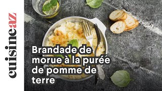 Brandade de morue à la purée de pomme de terre [upl. by Elleynod645]