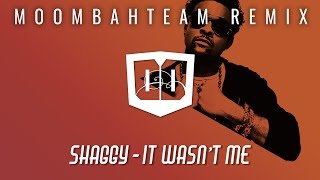 Shaggy  It Wasnt Me Moombahteam Remix Lyric Video [upl. by Ileane]