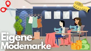 Eigene ModemarkeFashion Brand gründen Erklärvideo [upl. by Noseyt]