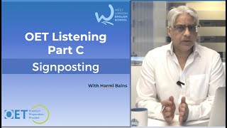 OET Listening Part C Signposting [upl. by Annalee]