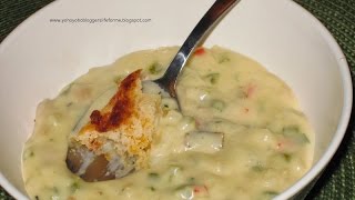 DisneyLand Clam Chowder Recipe [upl. by Arbas]