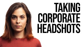 How to Shoot Corporate Headshot Photography [upl. by Crawley743]