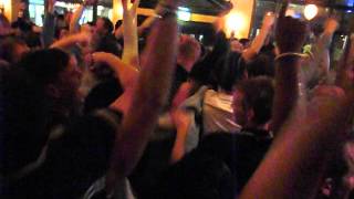 DROGBAS GOAL fans reaction Chelsea v Munich CUP FINAL  Brogans Irish Bar Fulham 2012 [upl. by Southworth878]