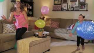 Balloon Exercise Game For Kids [upl. by Amalee]