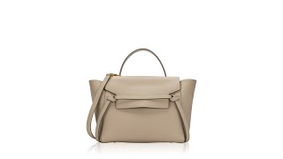 Celine Grained Calfskin Mini Belt Bag Light Taupe [upl. by Blunt]