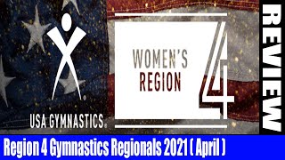 Region 4 Gymnastics Regionals 2021 April   Get To Know About This Latest News Watch It [upl. by Atina]