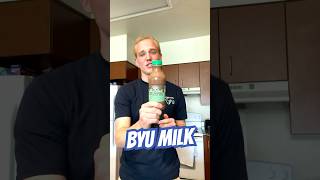 BYU Mint Brownie Chocolate Milk Taste Test [upl. by Aerdnwahs]